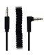 کابل 1 به 1 صدا استریو 3.5 میلی متر 90 درجه (AUX) فنری کی نت K-AC855