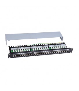 پچ پنل 24 پورت همراه با کیستون Cat6 STP کی نت K-N1121