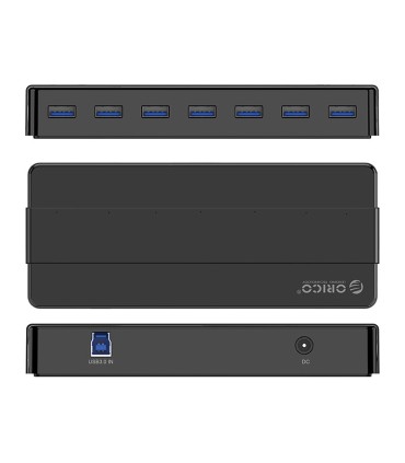 هاب 7 پورت USB 3.0 همراه آداپتور اوریکو H7928-U3-V1
