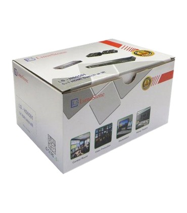 سوئیچ 5 پورت HDMI با قابلیت 3D و رزولوشن 4Kx2K با ریموت کنترل لایمستون LS-HS0501