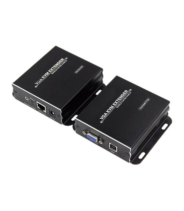 افزایش طول VGA بر روی کابل شبکه تا 300 متر با قابلیت KVM لایمستون LS-VKE300