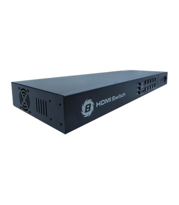 سوئیچ 8 پورت HDMI با قابلیت 3D و رزولوشن 4Kx2K با ریموت کنترل لایمستون LS-HS0801