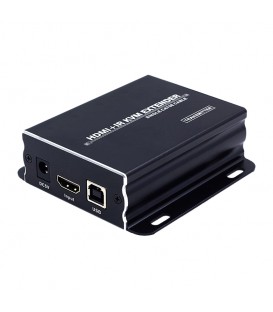 افزایش طول HDMI بر روی کابل شبکه تا 120 متر با قابلیت KVM لایمستون LS-HKE120