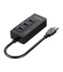 هاب 4 پورت USB 3.0 با پورت LAN اوریکو HR01-U3