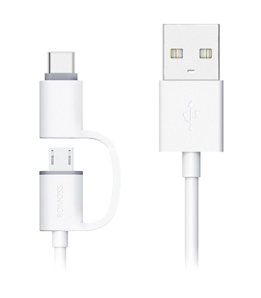 کابل تبدیل USB به Type-C و Micro USB روموس CB21