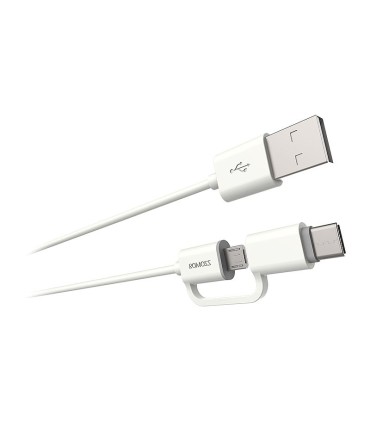 کابل تبدیل USB به Type-C و Micro USB روموس CB21