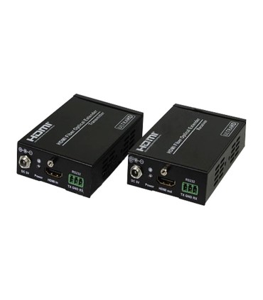 افزایش طول RS232 و HDMI بر روی بستر فیبر نوری تا 1 کیلومتر با ریموت کنترل فرانت FN-F100