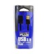 کابل افزایش طول (شیلد دار) USB 3.0 کی نت پلاس