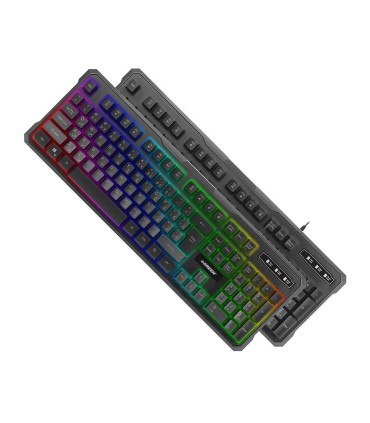 کیبورد باسیم گیمینگ گرین GK601-RGB با حروف فارسی