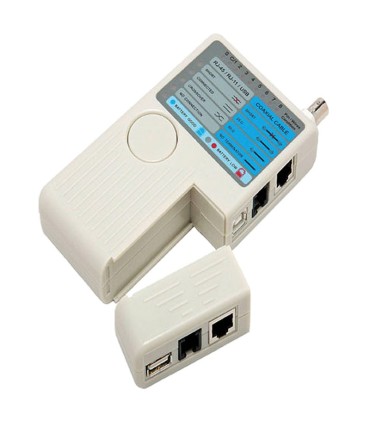 تستر کابل شبکه Rj45 - Rj11 - USB - BNC کی نت K-N8000