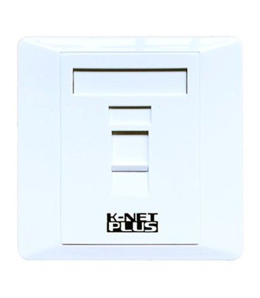 فیس پلیت تک پورت کی نت پلاس KP-N1138