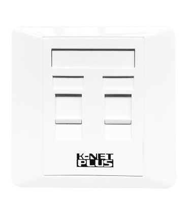 فیس پلیت دو پورت کی نت پلاس