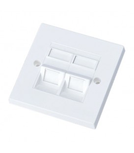 فیس پلیت دو پورت 45 درجه کی نت K-N1127