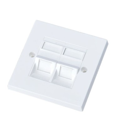 فیس پلیت دو پورت 45 درجه کی نت K-N1127