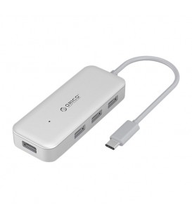 هاب 4 پورت Type C به USB 3.0 اوریکو TC4U-U3
