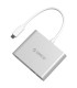 هاب 5 پورت Type C به USB 3.0 با درگاه کارت حافظه با قابلیت PD اوریکو RCC2A