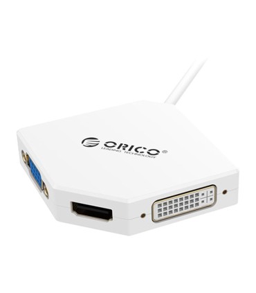 تبدیل Mini DisplayPort به DVI و HDMI و VGA اوریکو DMP-HDV3