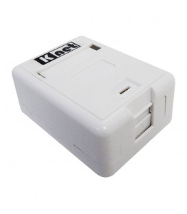 باکس پریز شبکه روکار تک پورت Cat6 کی نت K-N1109