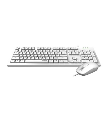 کیبورد و ماوس باسیم رپو X120 Pro با حروف فارسی