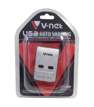 سوئیچ 2 پورت USB اتوماتیک وی نت V-SWUSBA02
