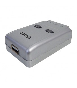 سوئیچ 2 پورت USB اتوماتیک وی نت V-SWUSBA02