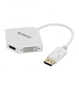 تبدیل DisplayPort به DVI و HDMI و VGA اوریکو DPT-HDV3