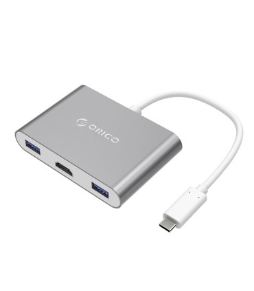 هاب 5 پورت Type C به USB 3.0 با پورت HDMI با قابلیت PD اوریکو RCH3A