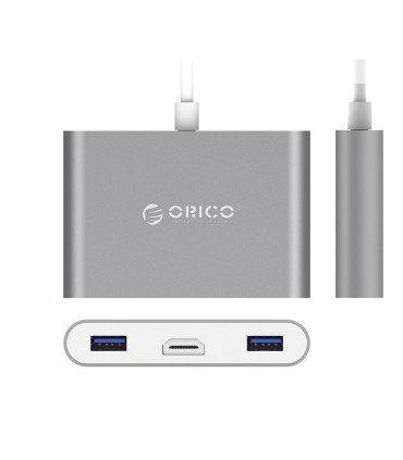 هاب 5 پورت Type C به USB 3.0 با پورت HDMI با قابلیت PD اوریکو RCH3A