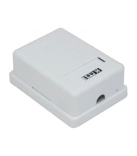 باکس پریز شبکه روکار تک پورت Cat5e کی نت K-N1085