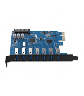 هاب 7 پورت USB 3.0 پشت کیس اوریکو PVU3-7U-V1