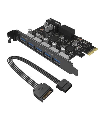 هاب 5 پورت USB 3.0 پشت کیس اوریکو PVU3-5O2I-V1