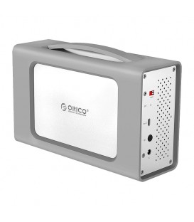 ذخیره ساز 2 سینی با قابلیت Raid و محافظ سیلیکونی اوریکو RS200RC3