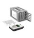 ذخیره ساز 4 سینی با قابلیت Raid و محافظ سیلیکونی اوریکو RS400RC3