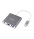 هاب 3 پورت Type C به 3.0 USB با پورت HDMI با قابلیت PD بیاند BA-410
