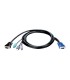 کابل کی وی ام USB دی لینک KVM-401