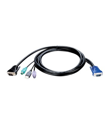 کابل کی وی ام USB دی لینک KVM-401