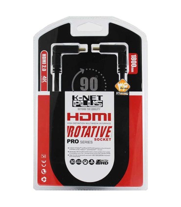 کابل HDMI 2.0 Rotative با قابلیت چرخش 90 درجه کی نت پلاس KP-HC175