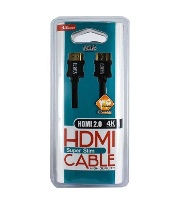 کابل HDMI 2.0 Supper Slim کانکتور طلایی کی نت پلاس KP-HC176