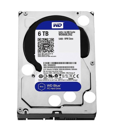 هارد دیسک اینترنال وسترن دیجیتال Blue WD60EZRZ ظرفیت 6 ترابایت