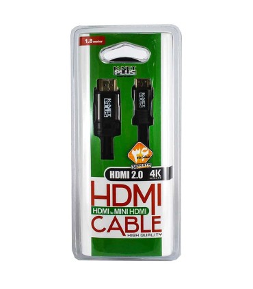 کابل Mini HDMI به HDMI 2.0 کی نت پلاس KP-HC174