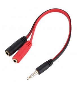 تبدیل 1 به 2 صدا هدست 3.5 میلی متری