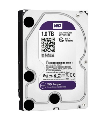 هارد دیسک اینترنال وسترن دیجیتال Purple WD10PURZ ظرفیت 1 ترابایت