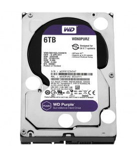هارد دیسک اینترنال وسترن دیجیتال Purple WD60PURZ ظرفیت 6 ترابایت