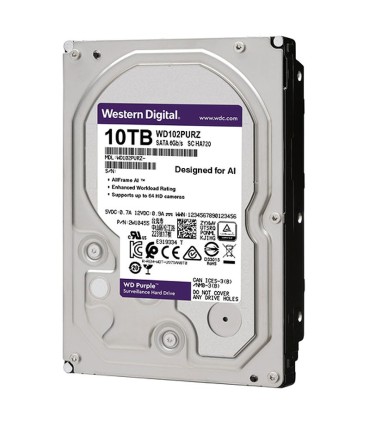 هارد دیسک اینترنال وسترن دیجیتال Purple WD102PURZ ظرفیت 10 ترابایت