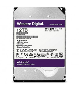 هارد دیسک اینترنال وسترن دیجیتال Purple WD121PURZ ظرفیت 12 ترابایت
