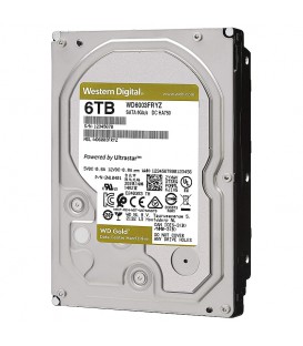 هارد دیسک اینترنال وسترن دیجیتال Gold WD6003FRYZ ظرفیت 6 ترابایت