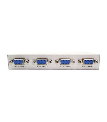 اسپلیتر 4 پورت VGA همراه آداپتور وی نت
