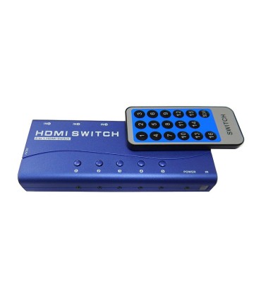 سوئیچ 5 پورت HDMI همراه آداپتور