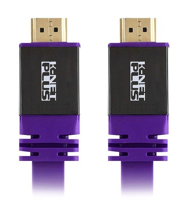 کابل 2.0 HDMI تخت سرپوش مشکی کی نت پلاس