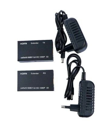 افزایش طول HDMI بر روی کابل شبکه تا 60 متر وی نت V-EXHD1360